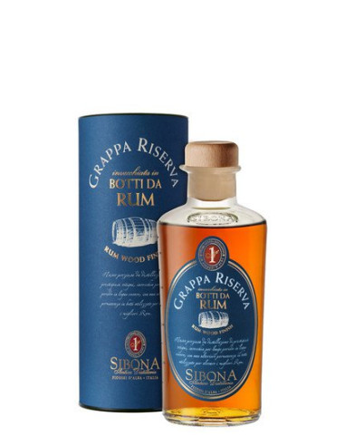 Grappa Riserva affinata in Botti da Rum