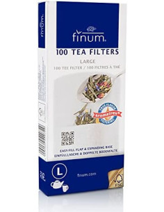 100 Filtri per tè sfuso