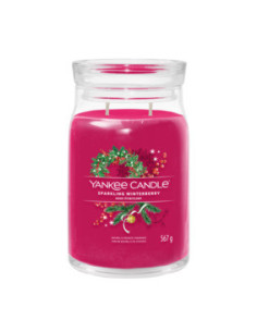 Sparkling winterberry signature candela grande