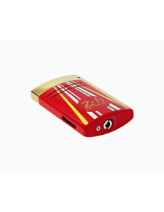 Accendino Maxijet 24 H du Mans rosso/dorato S.T. Dupoint 2