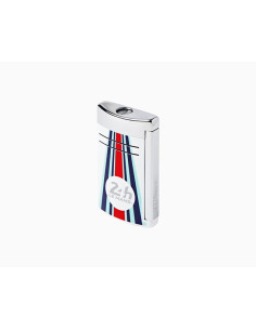 Accendino Maxijet 24 H du Mans bianco/cromato S.T. Dupoint 2