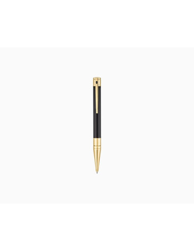 D-Initial Black & Golden penna