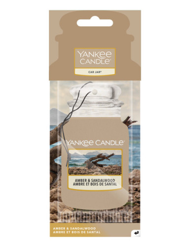 Amber & Sandalwood car jar yankee candle