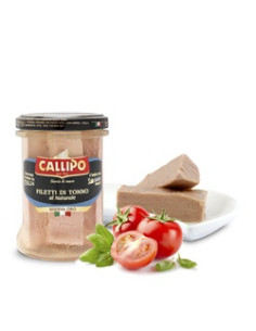Filetto di tonno al naturale 200 gr riserva oro