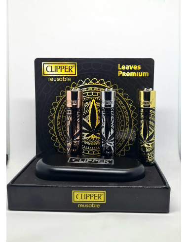 Accendino CLIPPER LEAVES PREMIUM 2...
