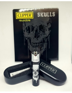 Accendino CLIPPER SKULLS...