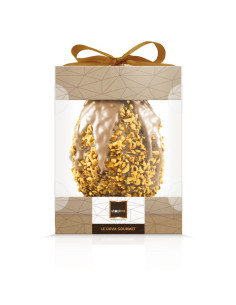 Uova di Pasqua Gourmet da 220 grammi Caramello e Nocciola
