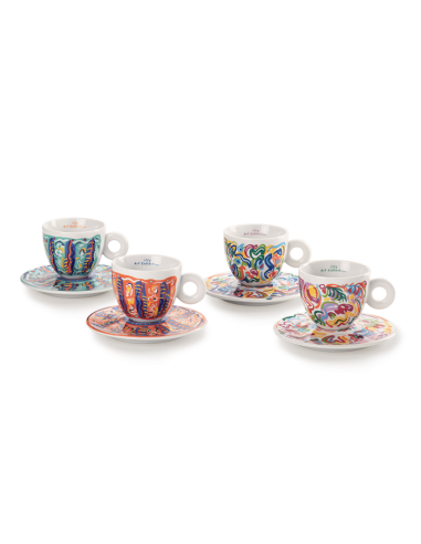 Set 4 tazze cappuccino - Art Collection SOL CALERO