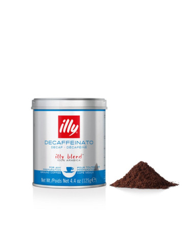 Illy: Caffè Macinato Decaffeinato 125 gr