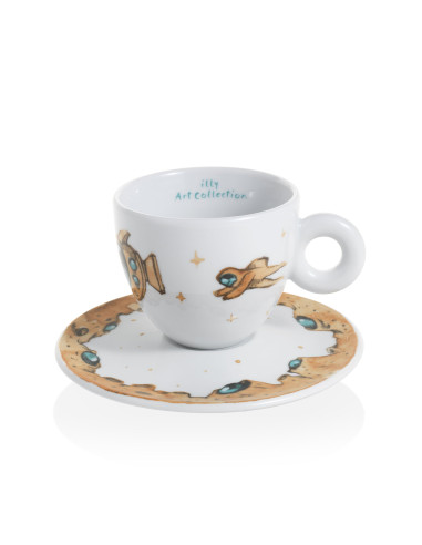 Set 6 Tazze Cappuccino Art Collection...