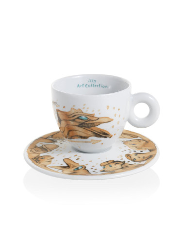 Set 6 Tazze Cappuccino Art Collection...