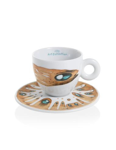 Set 6 Tazze Cappuccino Art Collection...