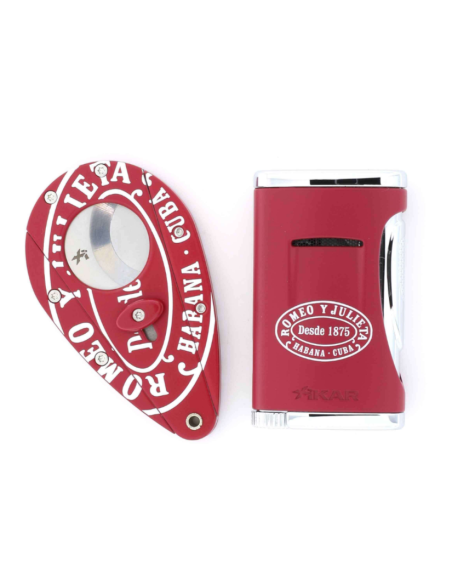 Set Accendino e Tagliasigari Romeo y Julieta